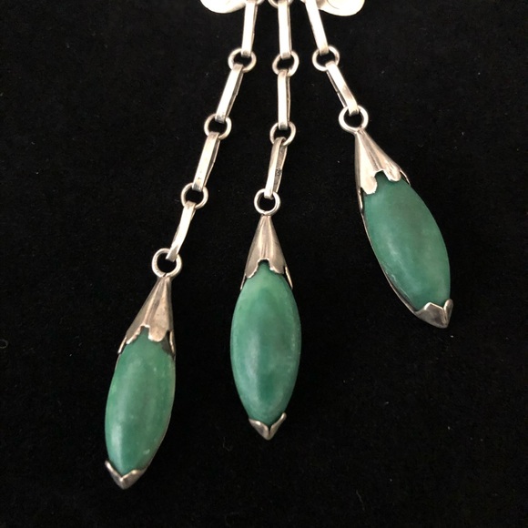 *SOLD*Taxco 980 Fine Silver Flower Brooch - Picture 5 of 8